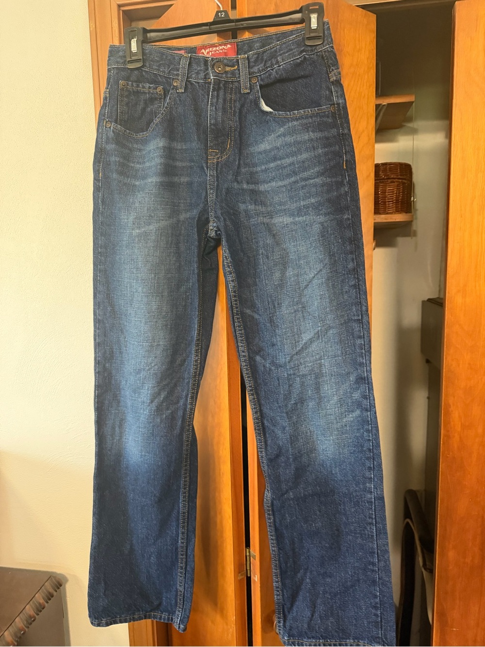 Arizona Jean Company Blue Straight-Leg Kids Jeans